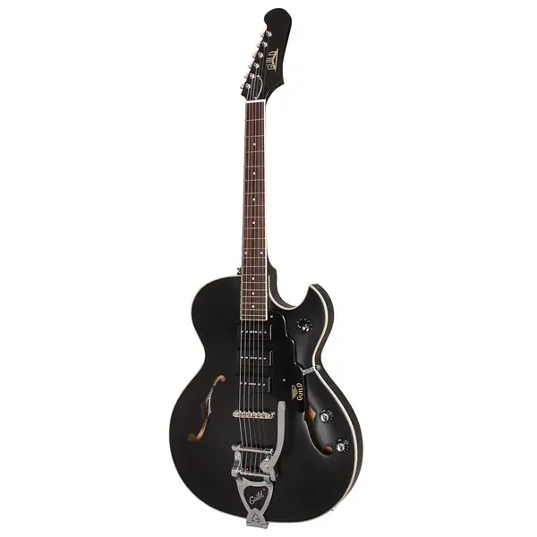 Электрогитара полуакустическая Guild Starfire I Jet 90 Semi-Hollow Satin Black