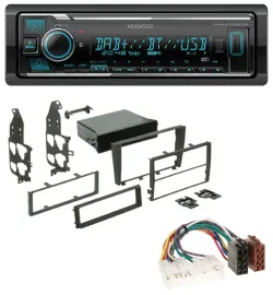 Kenwood Bluetooth MP3 DAB USB Autoradio für Lexus IS 300 (XE1, 2001-2005)