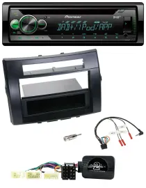 Pioneer USB MP3 DAB Lenkrad CD Autoradio für Toyota Corolla Verso 04-07 schwarz