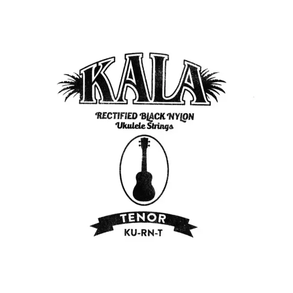 Струны для укулеле KALA KU-RN-T Tenor High G Rectified Black Nylon