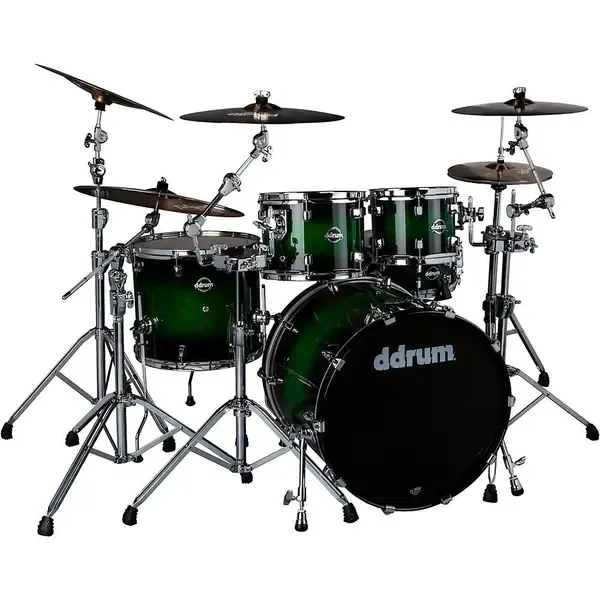 Ударная установка акустическая ddrum Dominion Birch 5-piece Shell Pack with Ash Veneer Green Burst