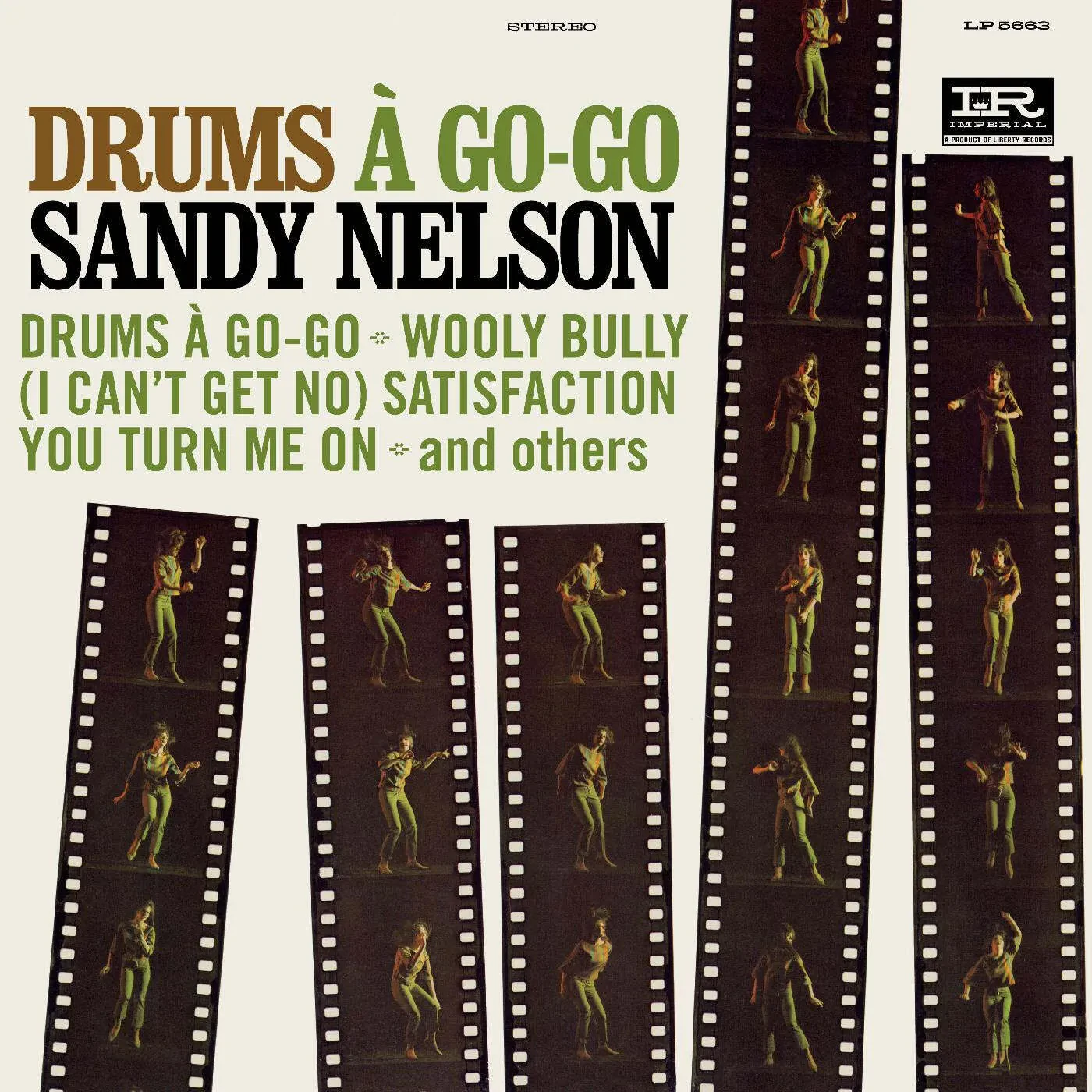 Виниловая пластинка Sandy Nelson – Drums A Go-Go (Релиз 2024)