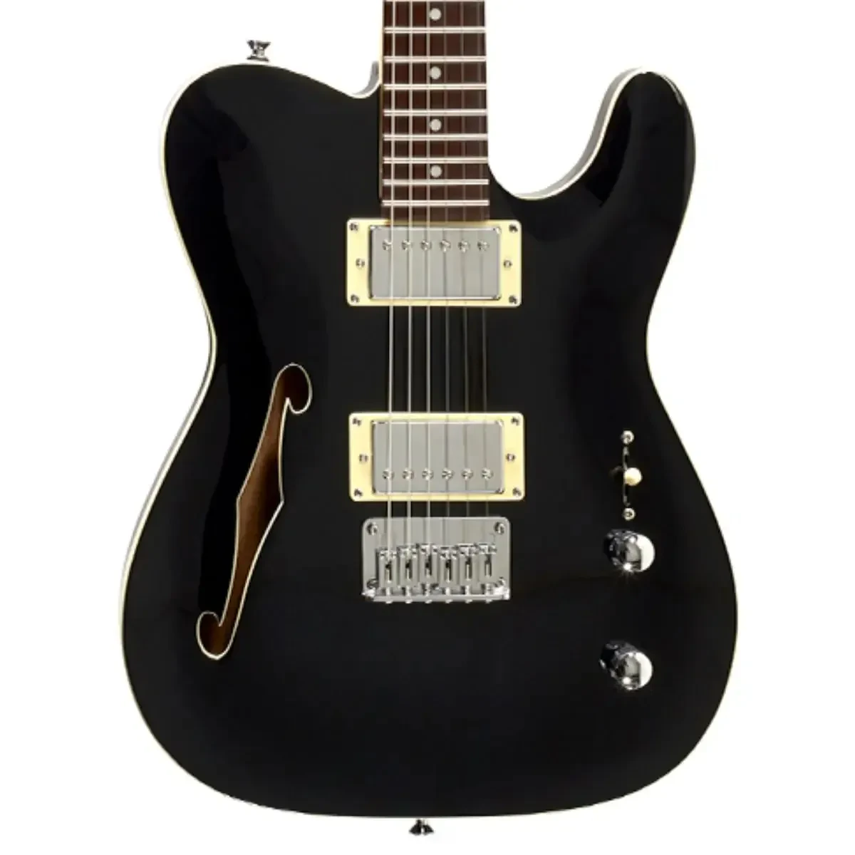 Электрогитара Michael Kelly 58 Thinline Чёрная