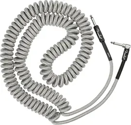 Инструментальный кабель Fender Professional Series Coil Instrument Cable, 30ft, White Tweed
