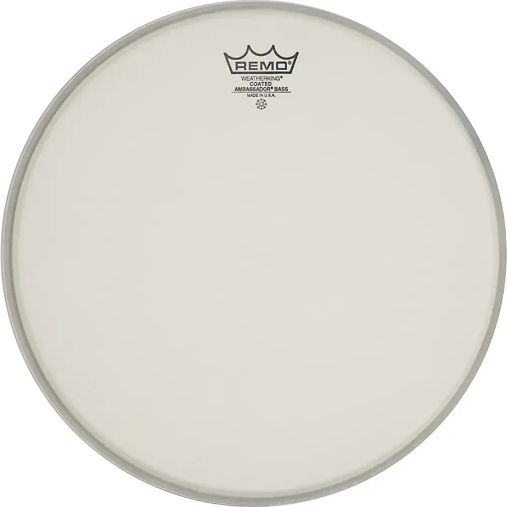 Барабанный пластик для бас-барабана Remo Ambassador Coated 16"