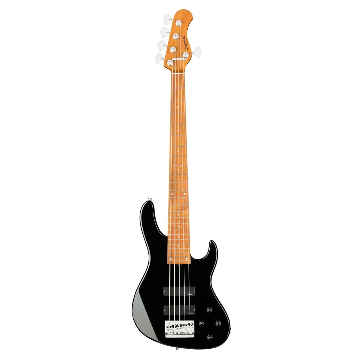 Бас-гитара Sadowsky Modern 5 Maple BKSHP 5-струнная, HH, черный, с чехлом