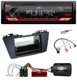JVC Bluetooth USB DAB Lenkrad Autoradio für Mazda 5 (2010-2015)
