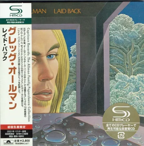 GREGG ALLMAN - Laid Back (CD, Japan)