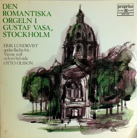 - Den Romantiska Orgeln I Gustaf Vasa, Stockholm (LP, Used)