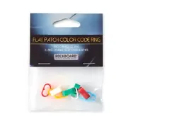 ROCKBOARD Color Code Rings for Flat Patch Cables, 5 Colors, 2 pcs. each
