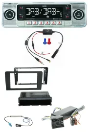 Dietz DAB USB MP3 Bluetooth Autoradio für Audi A3 06-12 8P Symphony Bose Aktivsy