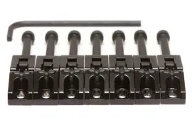 Седло бриджа для электрогитары Graph Tech PG-0080-B7 Floyd Rose Style Black (7 штук)