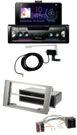 Автомагнитола для Iveco Daily (2006–2014) Pioneer DAB, Bluetooth, MP3, USB, серебристая