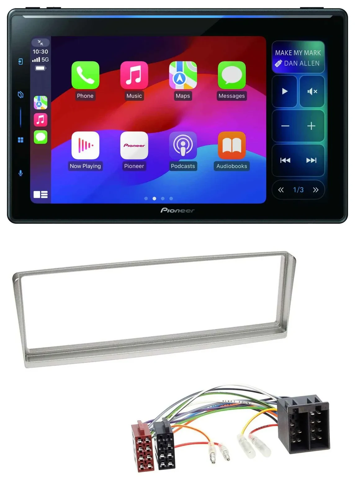 Pioneer Bluetooth DAB MP3 USB Autoradio für Alfa Romeo 156 (2001-2003)