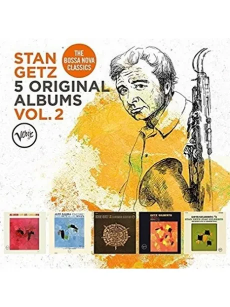 STAN GETZ - 5 Original Albums Vol. 2 (5CD)