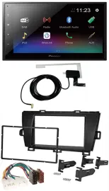 Pioneer DAB MP3 Bluetooth 2DIN USB Autoradio für Toyota Prius (2009-2012)