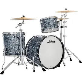 Ударная установка акустическая Ludwig NeuSonic 3-Piece FAB Shell Pack With 22" Bass Drum Satin Blue Pearl