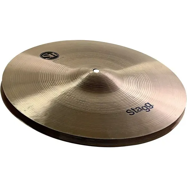 Тарелка барабанная Stagg 10" Single Hammered Medium Hi-Hat (пара)