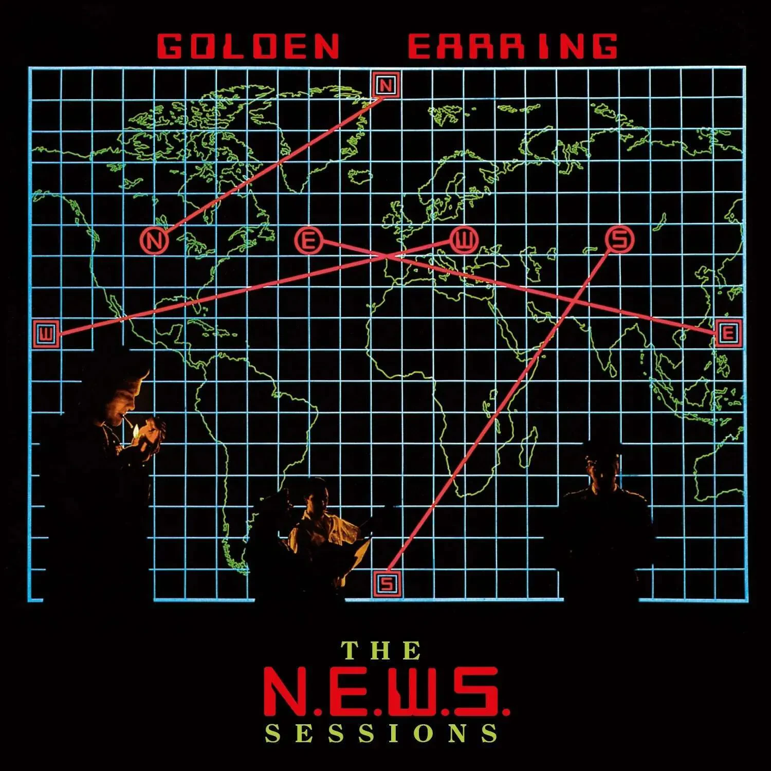 Golden Earring - The N.E.W.S. Sessions [Import] [Red & Black Marbled Vinyl]