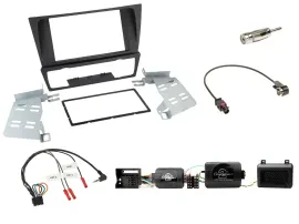 Einbauset Lenkradadapter Doppel DIN Autoradio für BMW 3er E90 E91 E92 E93 PDC