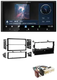 Kenwood Bluetooth 2DIN USB DAB MP3 Autoradio für Nissan 350Z Roadster 02-05