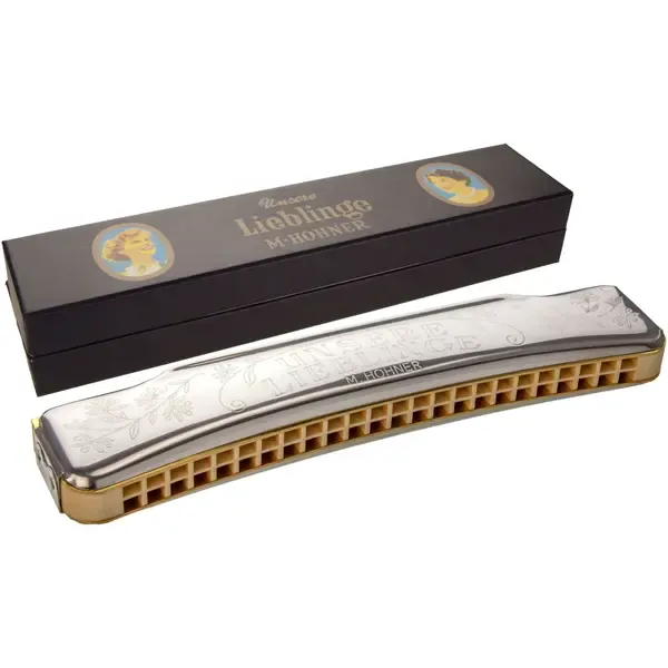 Губная гармошка октавная Hohner Unsere Lieblinge 48 C