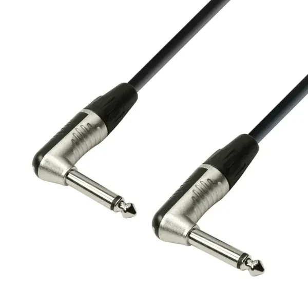 Инструментальный кабель Adam Hall K4IRR0600 Black 6 м