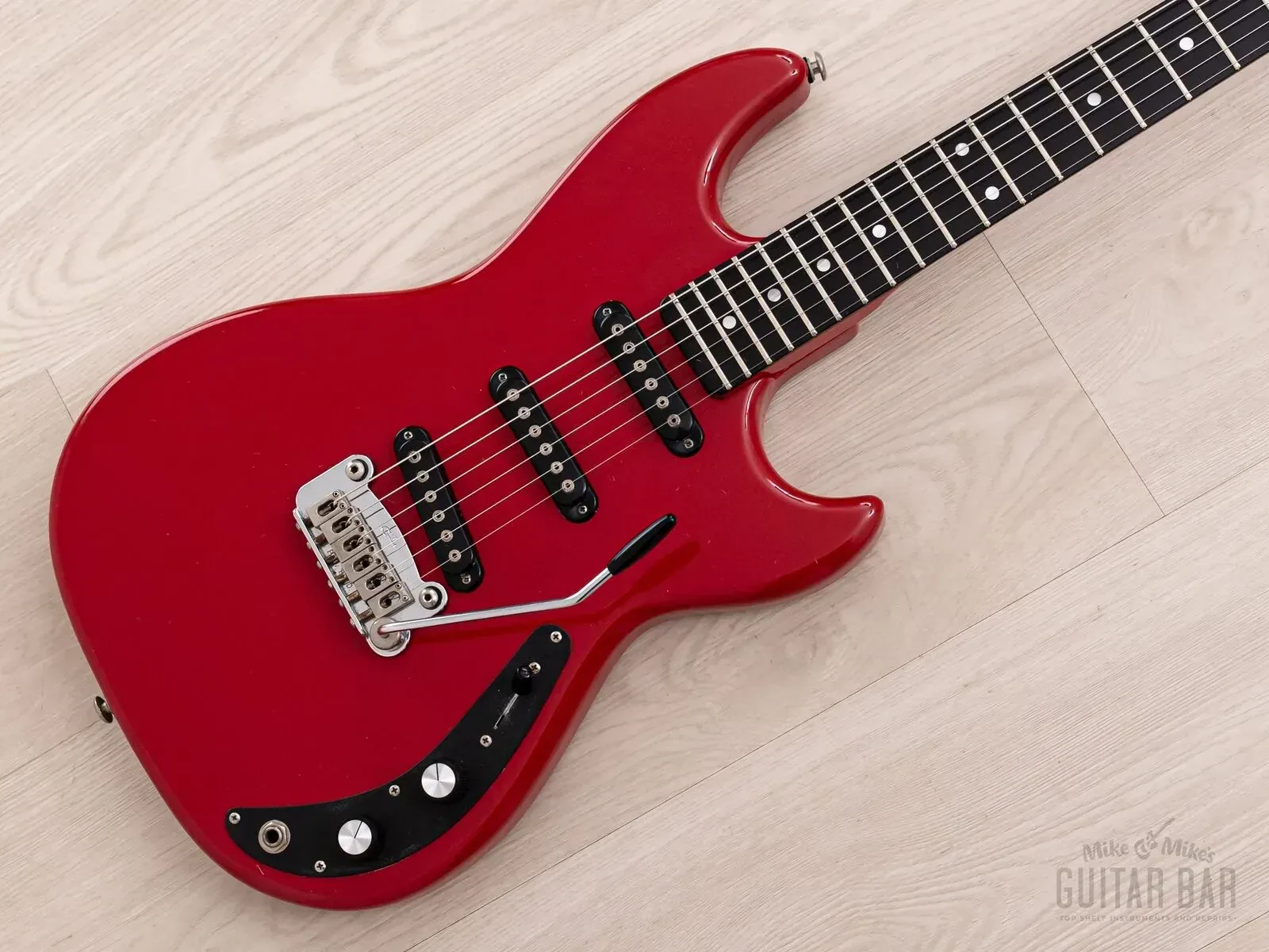 1987 G&L SC-3 Vintage Guitar Red 100% Original w/ Ebony Board & Case, Leo Fender