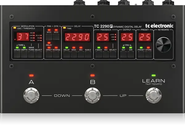 Педаль эффектов для электрогитары TC Electronic 2290 P Dynamic Digital Delay