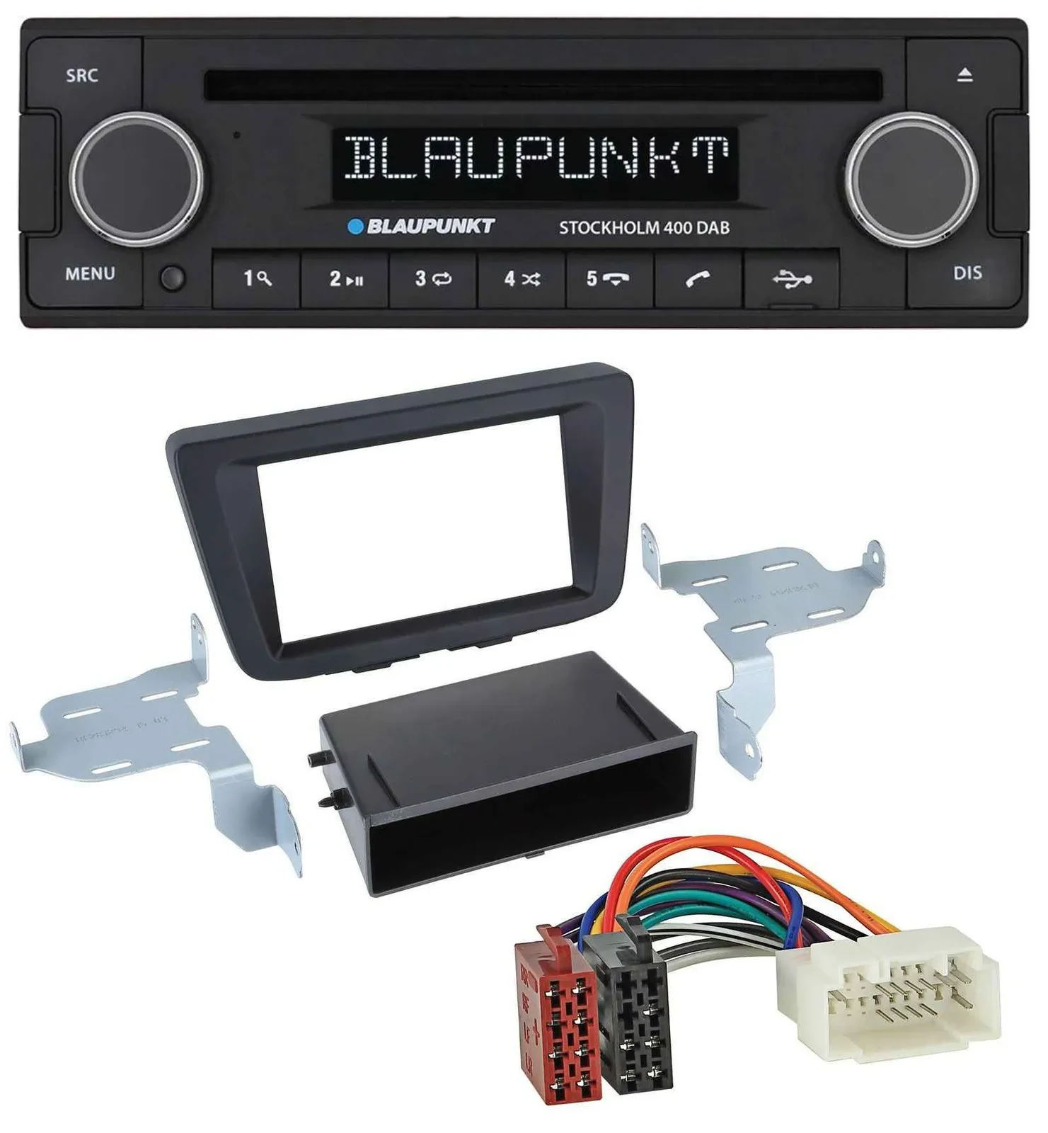 Blaupunkt MP3 Bluetooth DAB CD USB Autoradio für Suzuki Baleno (EW, ab 2016)