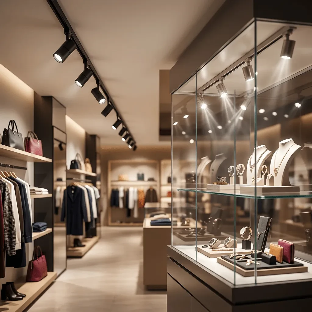 Трековое освещение для торговых залов и витрин: руководство по выбору