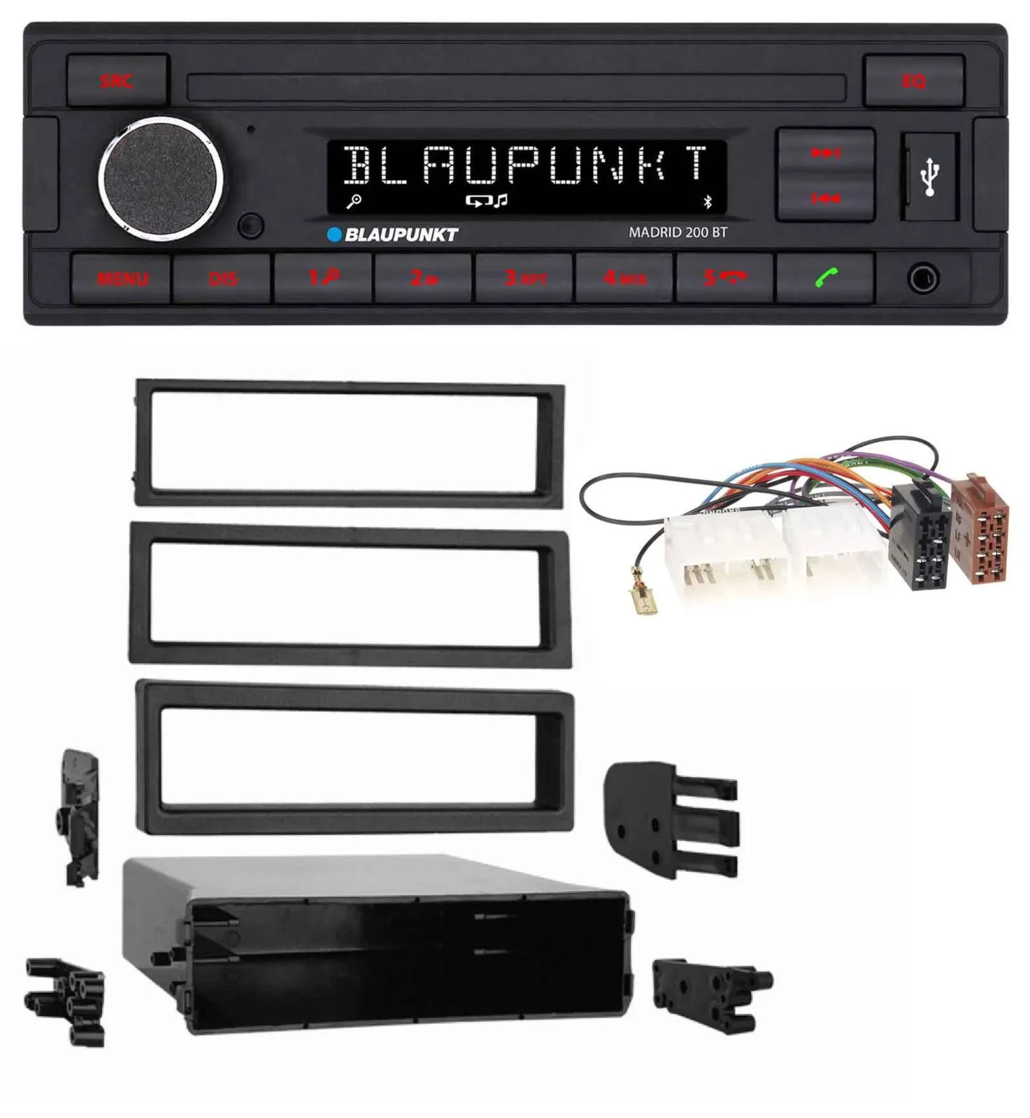 Blaupunkt USB AUX Bluetooth MP3 Autoradio für Mazda 929 (1973-1995)