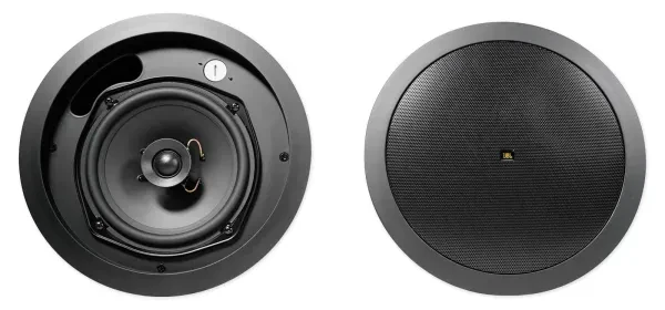 2 JBL CONTROL 16C/T-BK 6.5" 30w 70v Commercial Ceiling Speakers 4 Restaurant/Bar