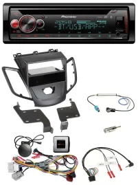 Pioneer Lenkrad DAB CD Bluetooth USB Autoradio für Ford Fiesta 10-13 ohne Displa