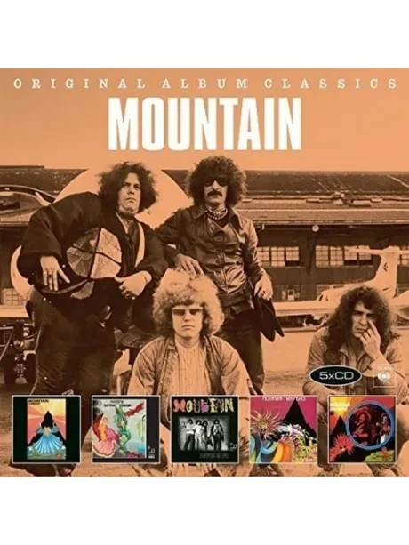 MOUNTAIN - Original Album Classics (Climbing! / Nantucket Sleighride / Flowers Of Evil / Twin Peaks / Avalanche (5CD)