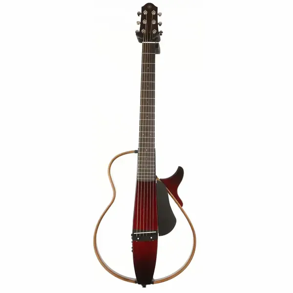 Электроакустическая гитара Yamaha Silent SLG200S Crimson Red Burst