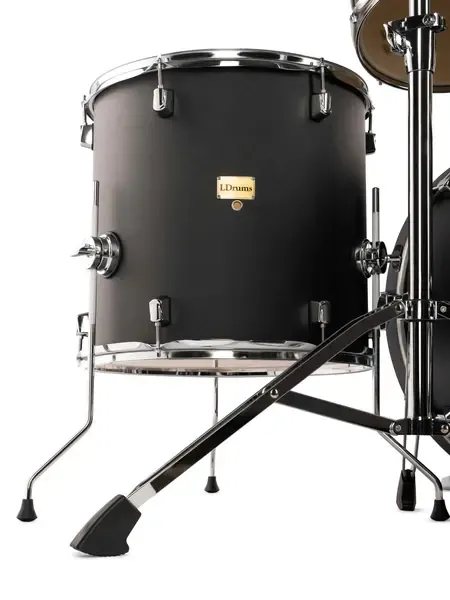 Том-барабан LDrums 5001013-1414 Birch 14x14 Black