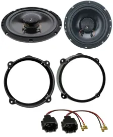 Dietz 85Watt 16,5cm 2-Wege Lautsprecher für Hyundai i40 ab 11 Fronttür Heck Auto