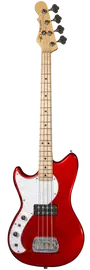 Бас-гитара G&L Tribute Fallout Short Scale Left-handed Bass Candy Apple Red