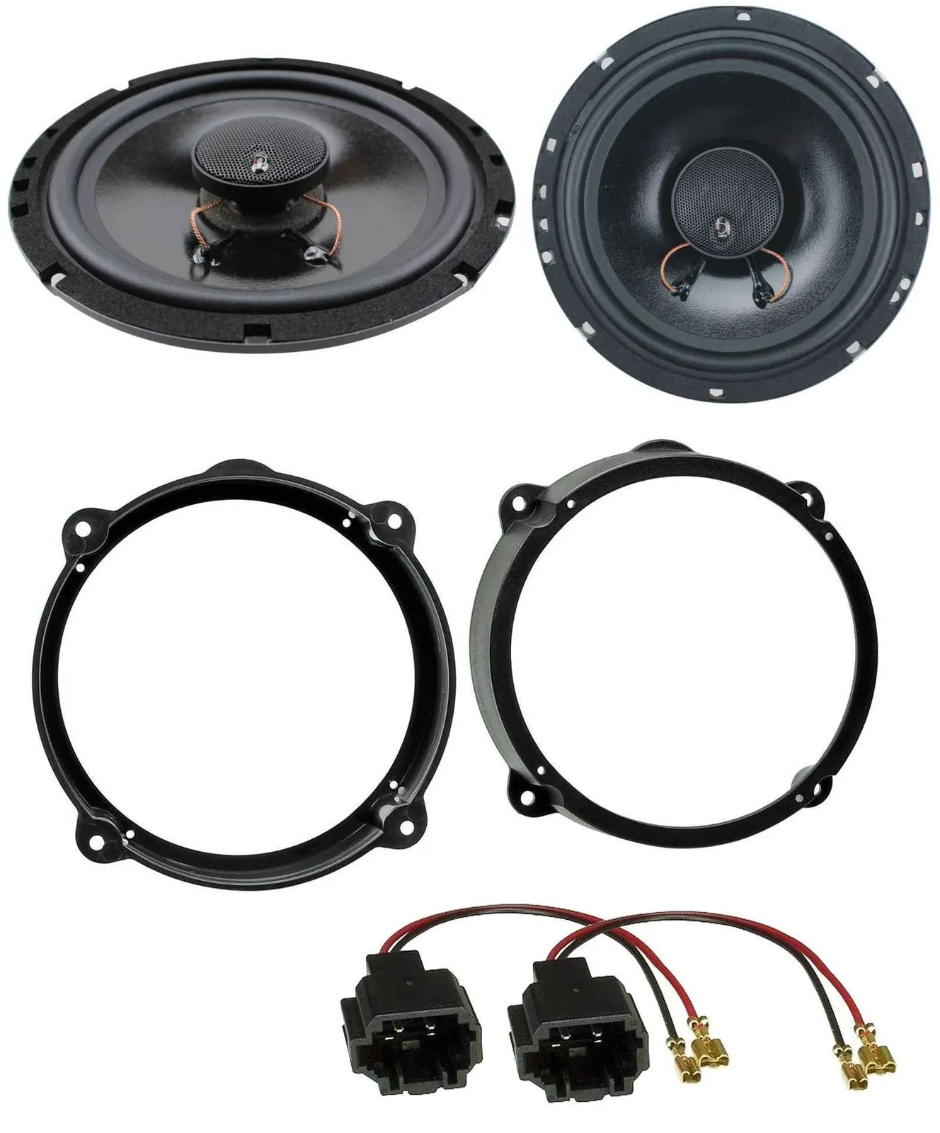 Dietz 85Watt 16,5cm 2-Wege Lautsprecher für Hyundai i40 ab 11 Fronttür Heck Auto