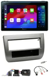 Pioneer Bluetooth DAB Lenkrad USB Autoradio für Lancia Y 843 2005-2011 anthrazit