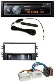 Pioneer CD USB Bluetooth DAB MP3 Autoradio für Kia Carens (ab 2007)