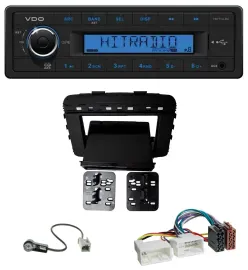 Автомагнитола для Kia Sorento (UM, с 03/2015) VDO 1-DIN, USB, AUX, MP3