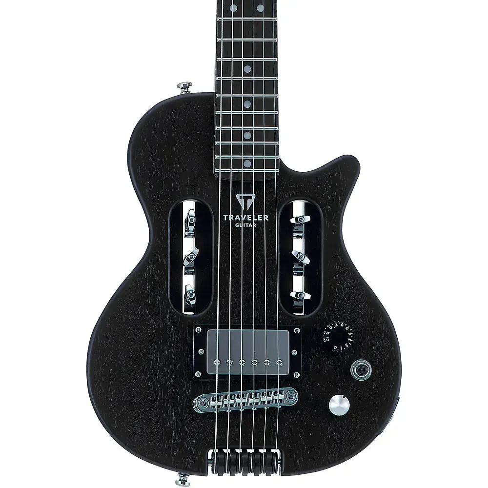 Электрогитара тревел-размера Traveler Guitar EG-1 Mod-X Black Satin с чехлом