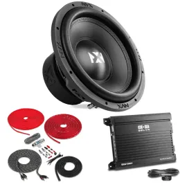 NVX VSW124v3 | 1200W 12" Dual 4-Ohm Subwoofer Package