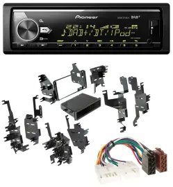 Pioneer Bluetooth USB DAB MP3 Autoradio für Toyota Highlander Matrix RAV 4