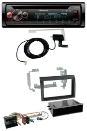 Автомагнитола Pioneer DAB CD MP3 USB Bluetooth для Citroen Jumper (2006–2011), Quadlock, черный