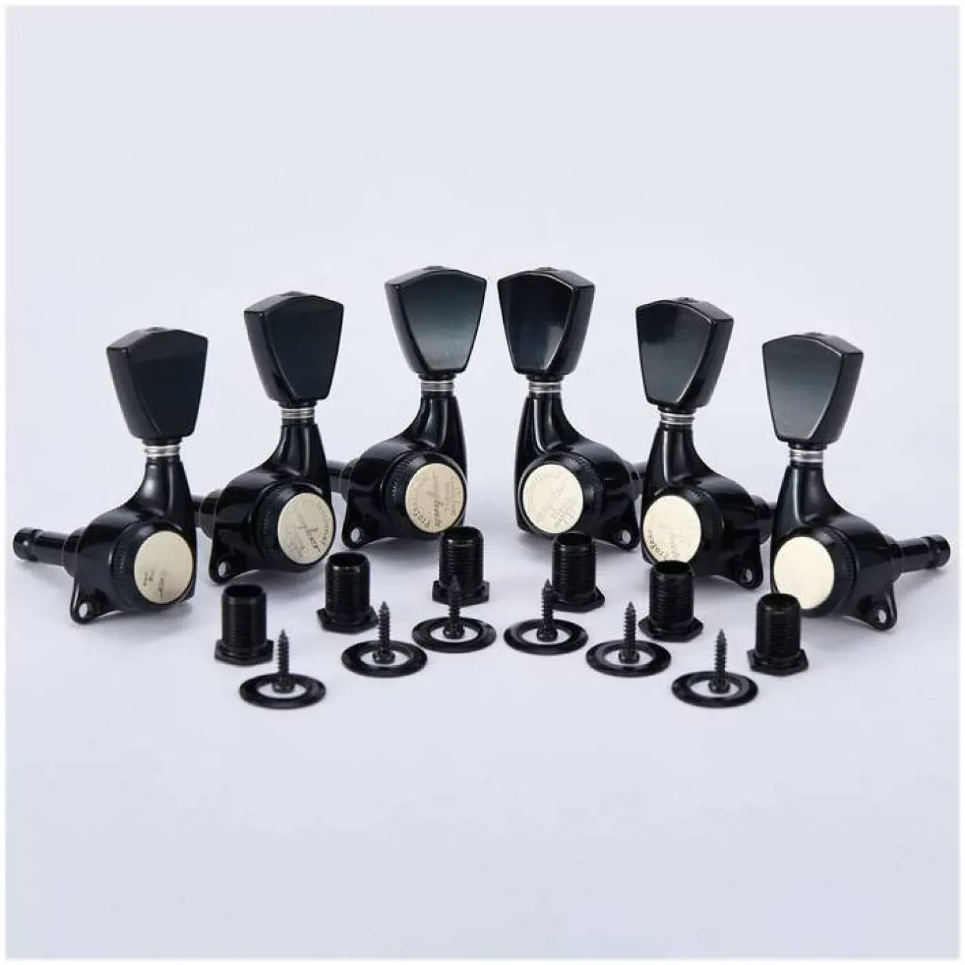 Колки гитарные GUYKER GK-510D4 BSP Black (6 штук)