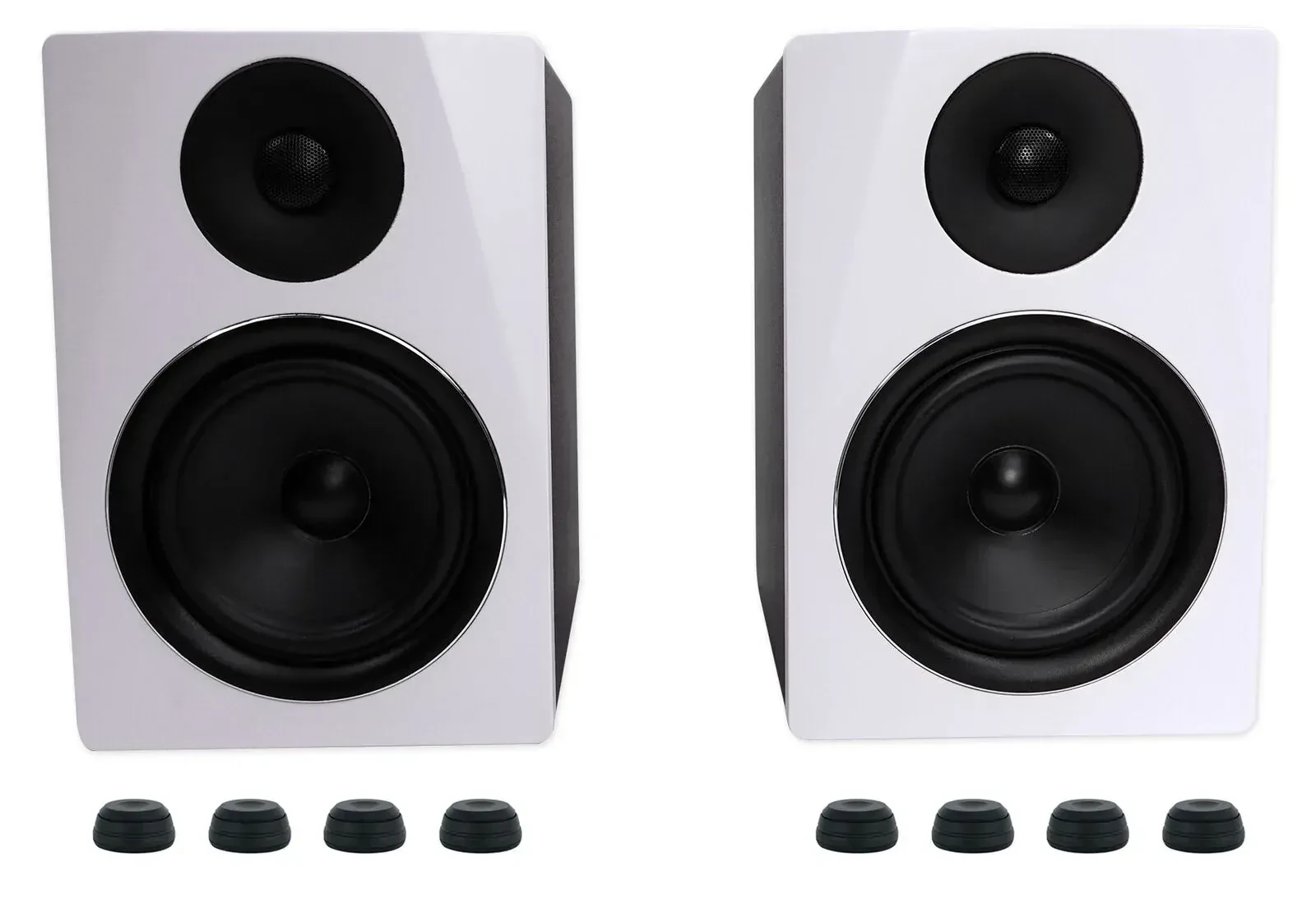 Активный студийный монитор Rockville APM6W White (пара)