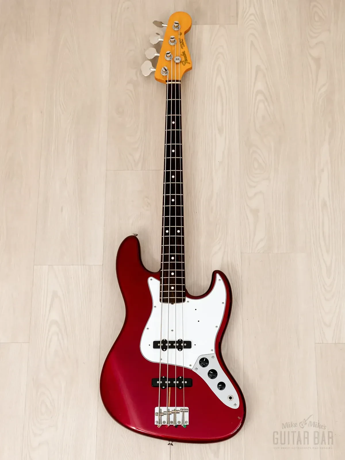 Бас-гитара Fender Jazz Bass 1962 Vintage Reissue JB62-US JJ Candy Apple Red w/gigbag Japan 2009